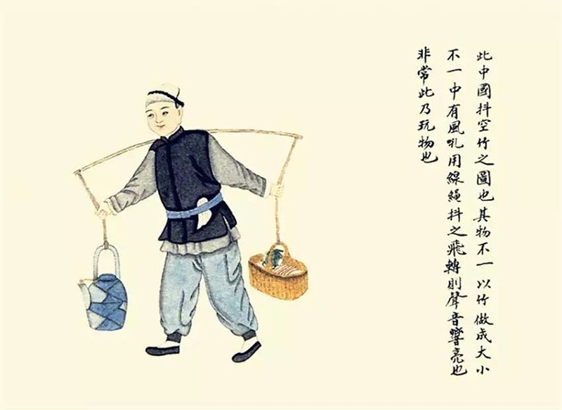賣(mài)大碗茶圖