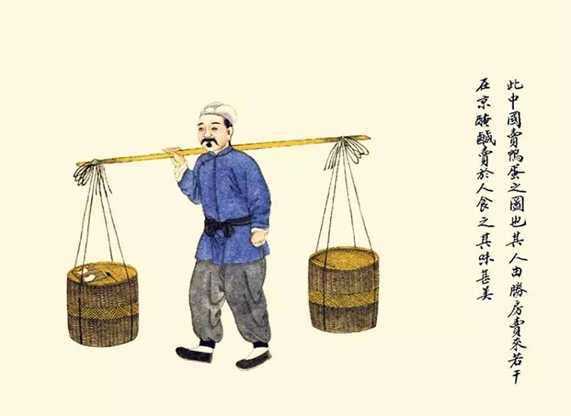 賣(mài)鴨蛋圖
