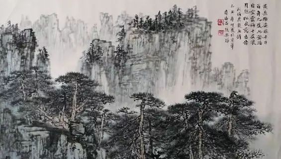 《松濤深處聽泉聲》
