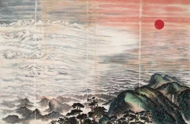 傅抱石關(guān)山月江山如此多嬌（送審稿本）1959年