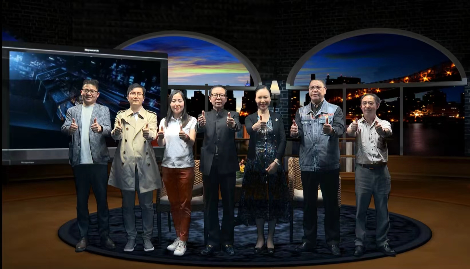 中國小康建設(shè)研究會(huì)報(bào)刊分會(huì)”一行6人來到北京世紀(jì)視覺文化傳媒公司參觀